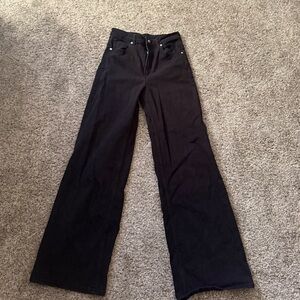 H&M Black Denim Pants